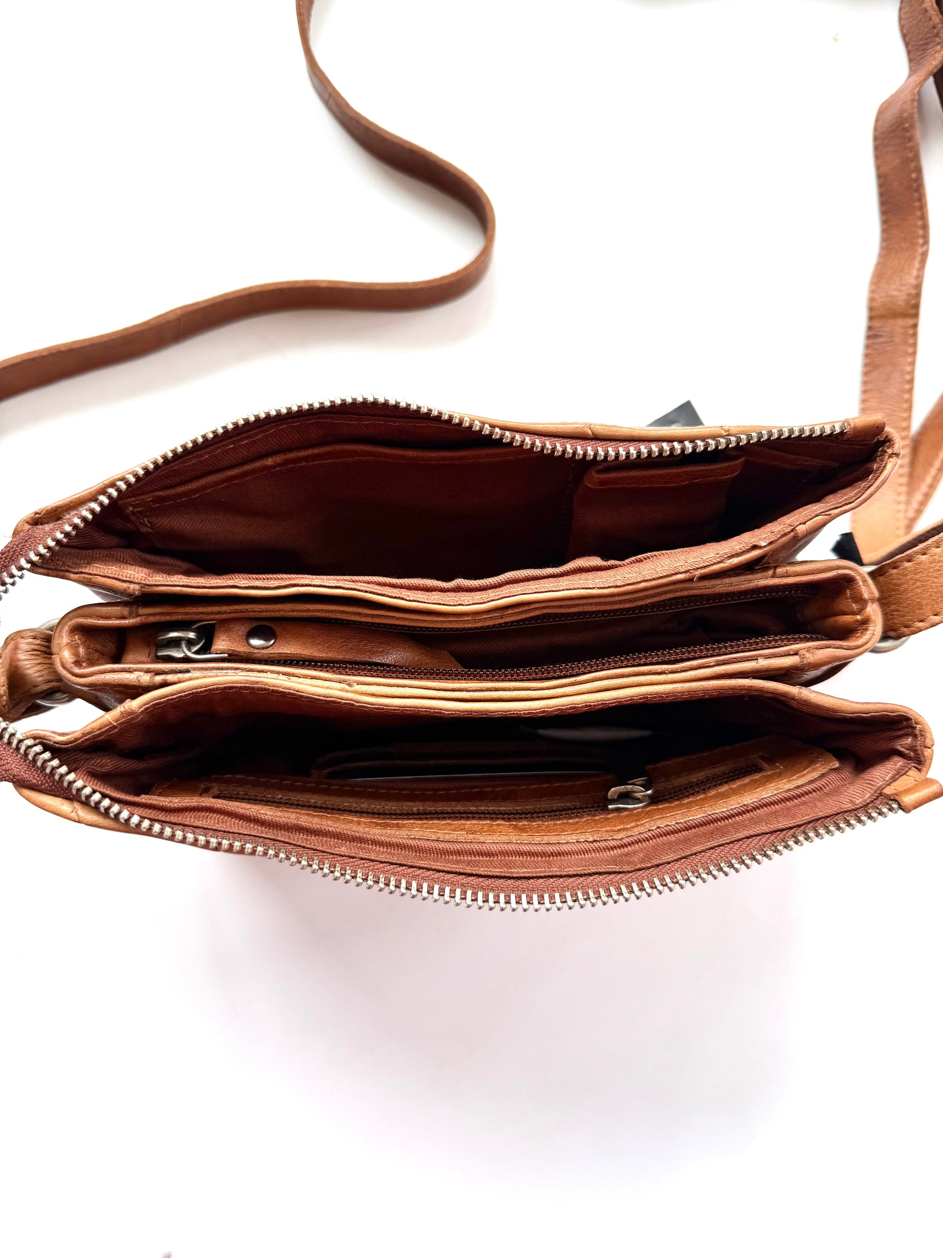 Sunny Handcrafted Leather Crossbody by Latico - A Bushel & A Peck