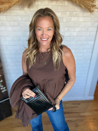 Tara Peplum - A Bushel & A Peck