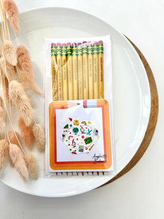 Teacher Pencils - A Bushel & A Peck