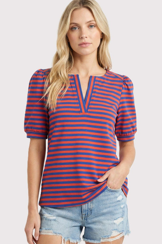 Terry Striped Top - A Bushel & A Peck