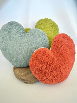 Tufted Heart Shape Pillow - A Bushel & A Peck