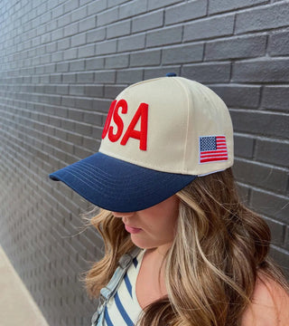 USA Trucker Hat - A Bushel & A Peck