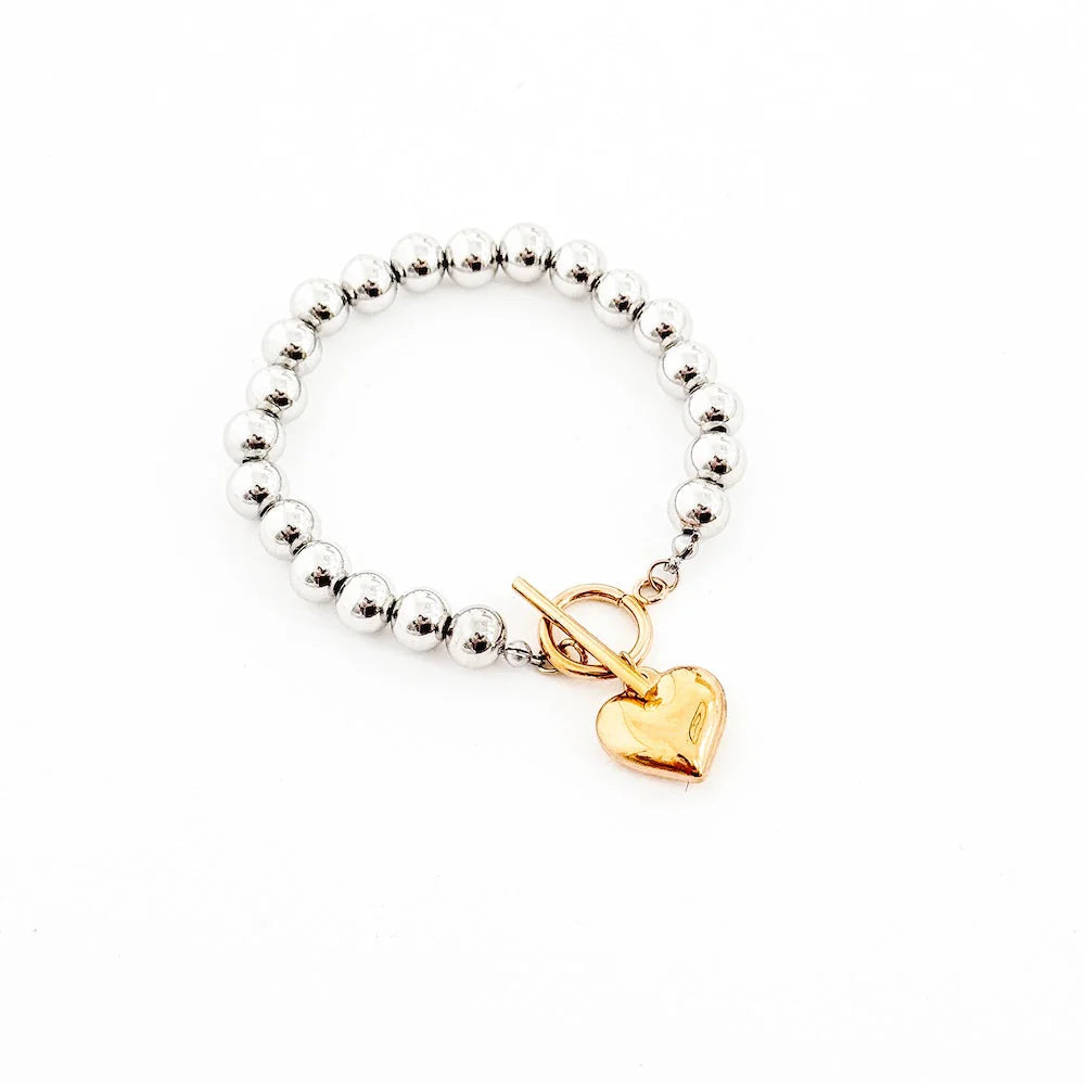 Wrapped In Love Toggle Bracelet-waterproof