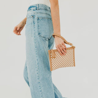 Veda Woven Crossbody and Clutch Bag: Olive - A Bushel & A Peck