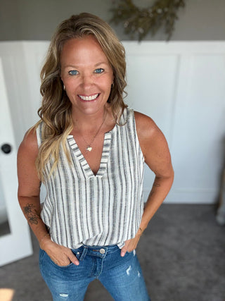 Whitney Striped Top - A Bushel & A Peck