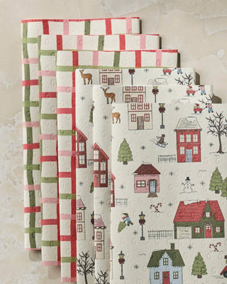 Winter Village Not Paper Towel - Holiday 2026 - A Bushel & A Peck
