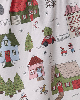 Winter Village Tea Towel - Holiday 2026 - A Bushel & A Peck