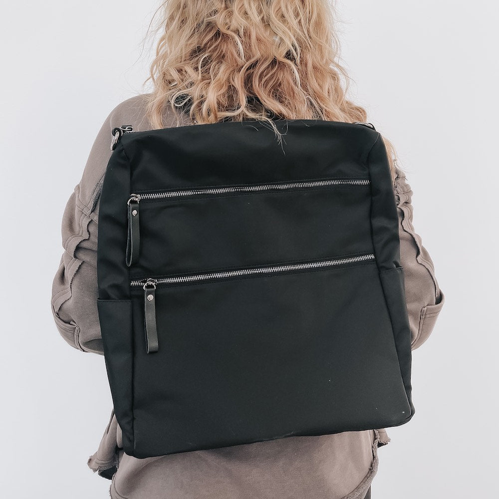 Big Sister of Nori Nylon Backpack-Backpack-Pretty Simple
