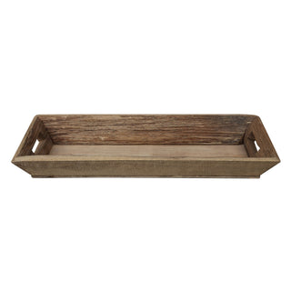 Decorative Wood Tray with Handles - A Bushel & A Peck