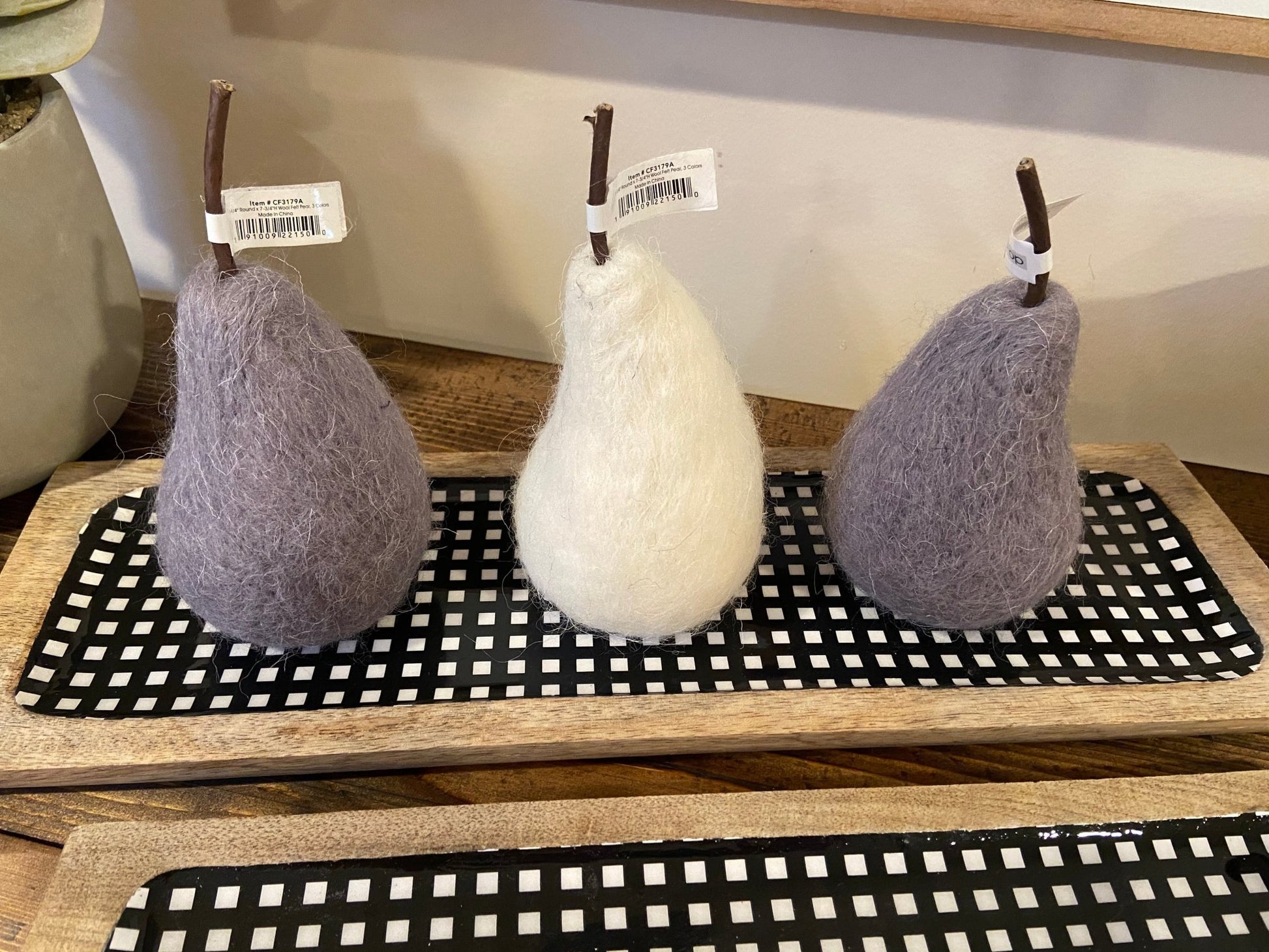 Felt Pears - A Bushel & A Peck