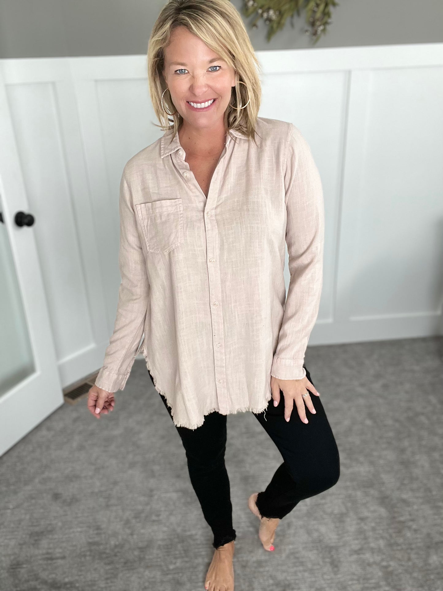 Day Drifter Tunic - Taupe Pink