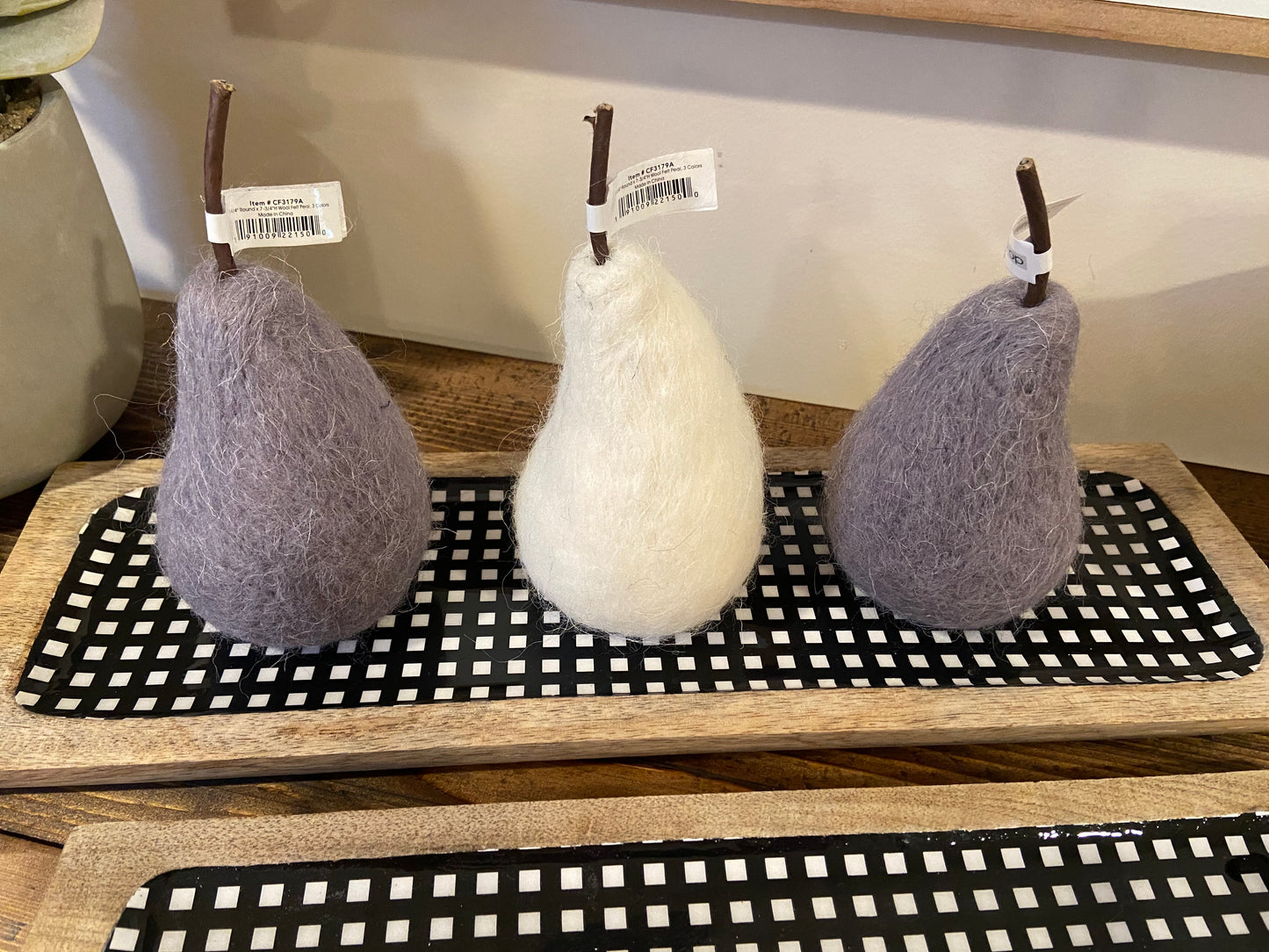 Felt Pears