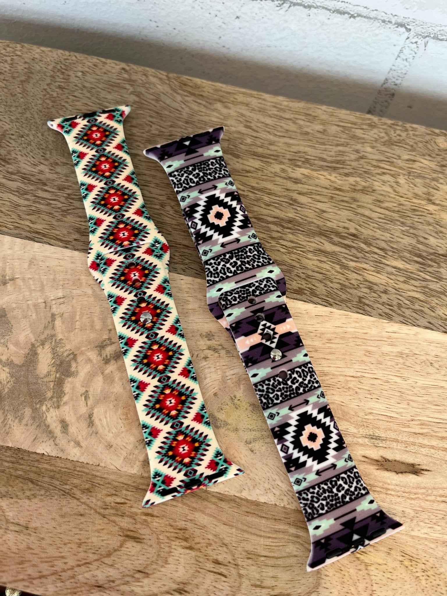 Printed Silicone Watch Band - A Bushel & A Peck