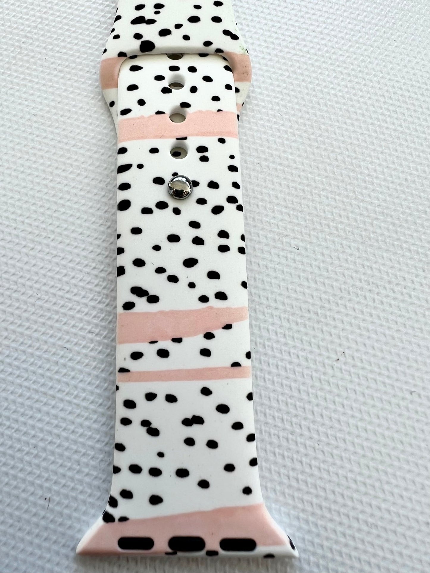 Printed Silicone Watch Band - A Bushel & A Peck