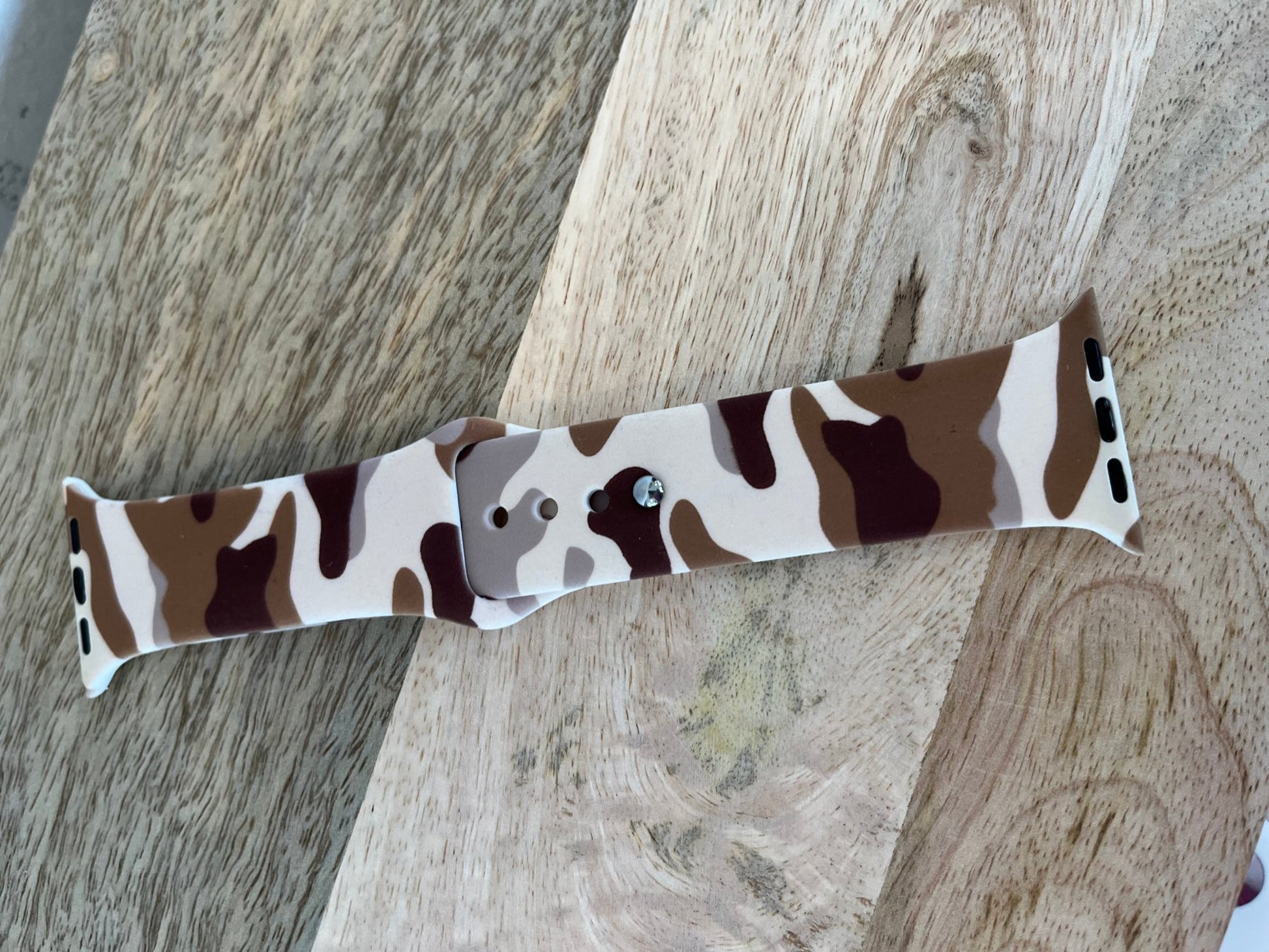 Printed Silicone Watch Band - A Bushel & A Peck