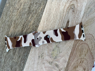 Printed Silicone Watch Band - A Bushel & A Peck