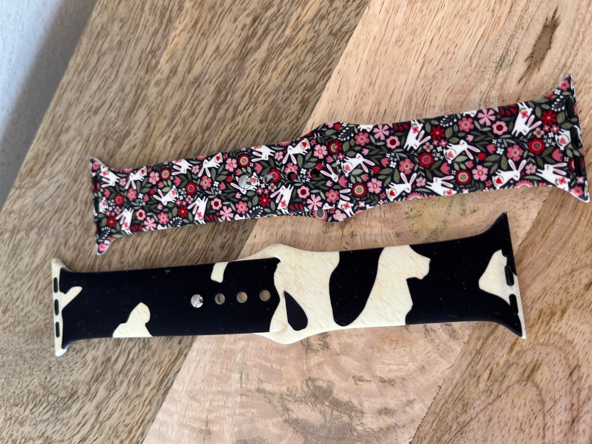 Printed Silicone Watch Band - A Bushel & A Peck