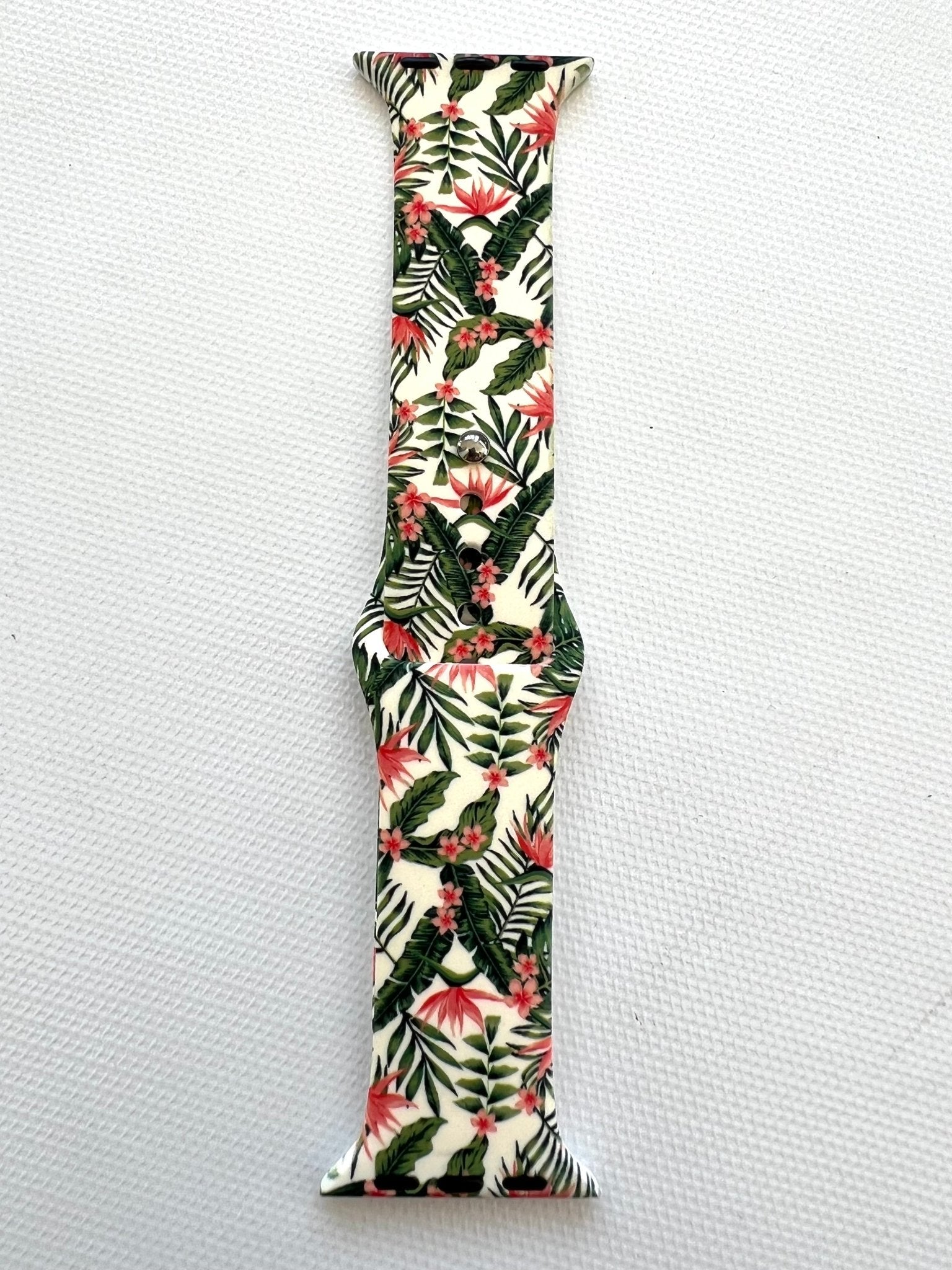 Printed Silicone Watch Band - A Bushel & A Peck