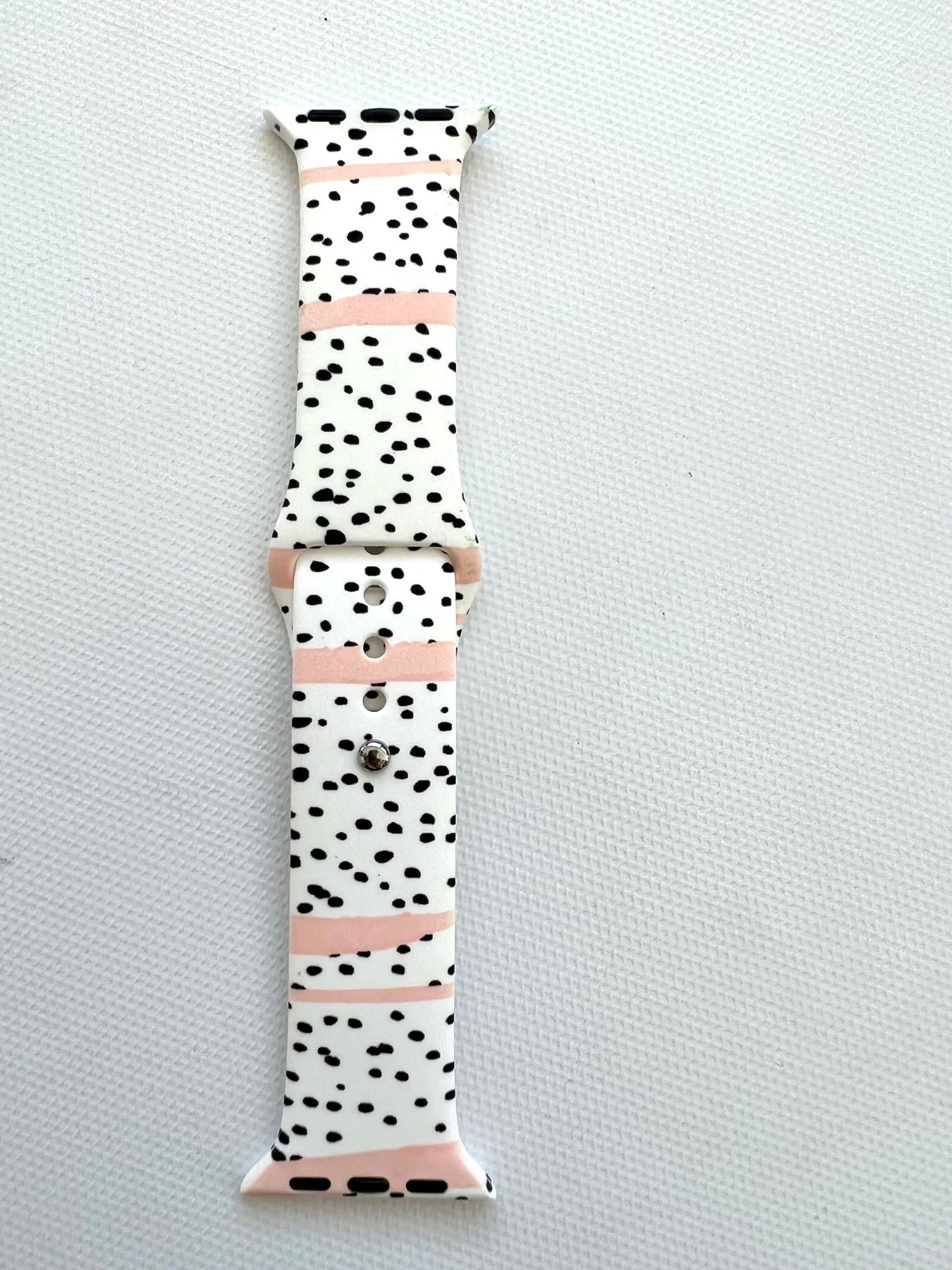 Printed Silicone Watch Band - A Bushel & A Peck