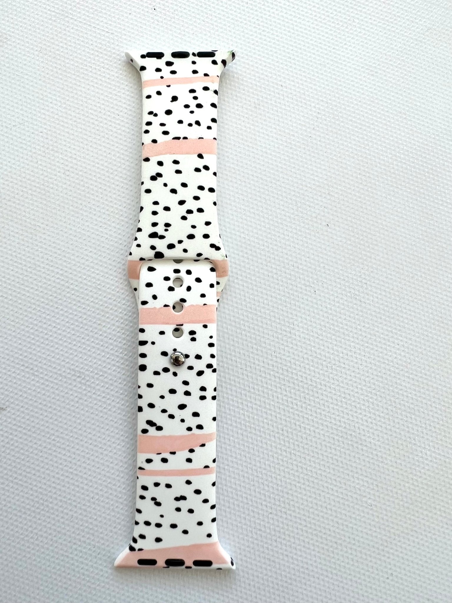 Printed Silicone Watch Band - A Bushel & A Peck