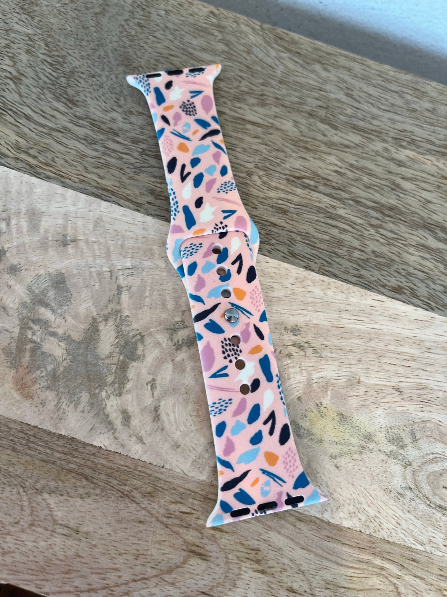 Printed Silicone Watch Band - A Bushel & A Peck