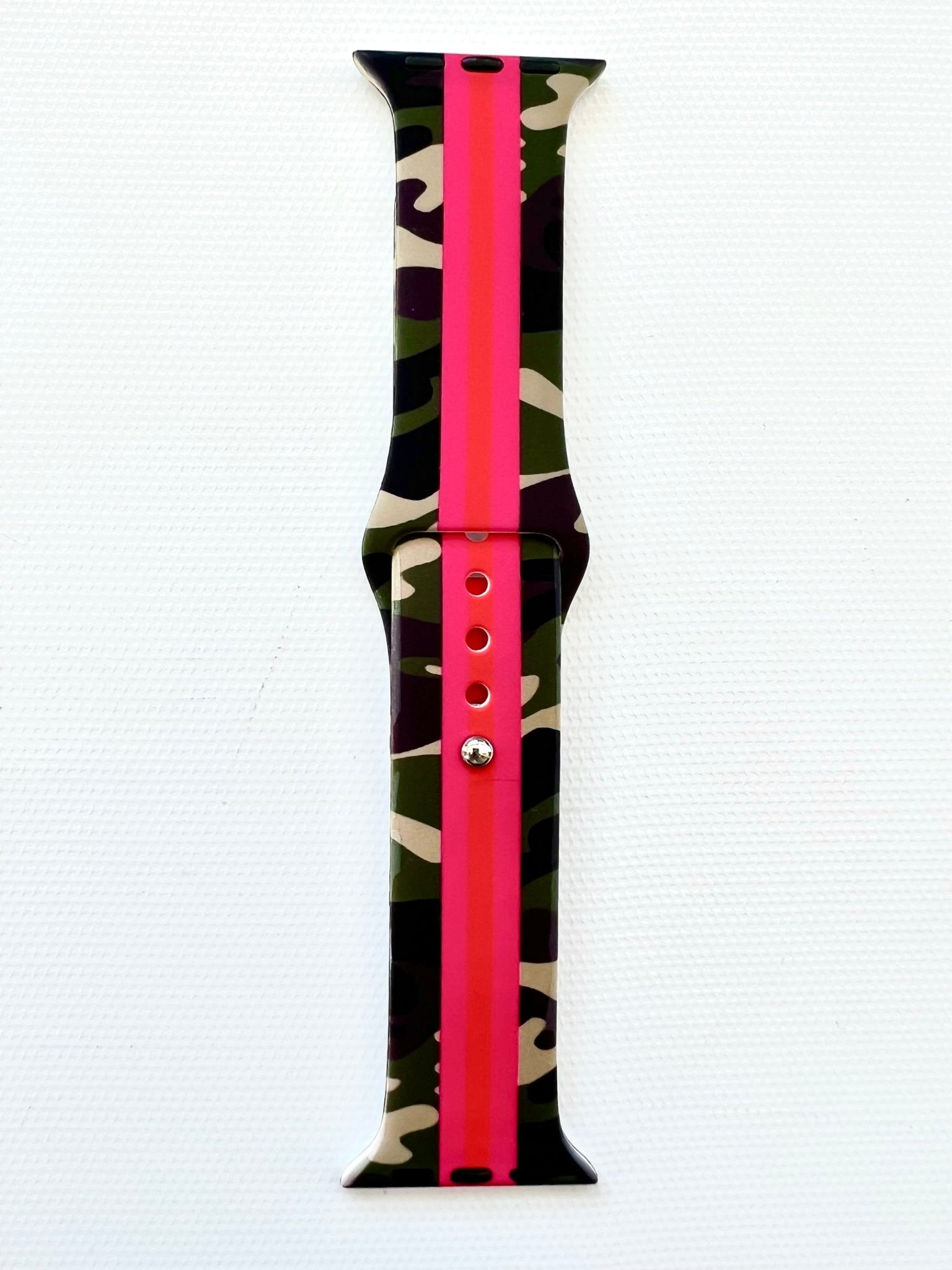 Printed Silicone Watch Band - A Bushel & A Peck