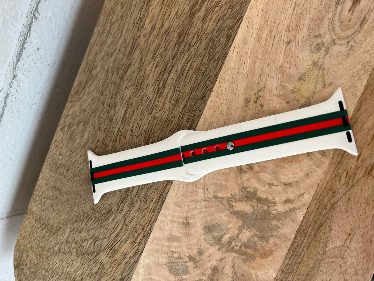 Printed Silicone Watch Band - A Bushel & A Peck