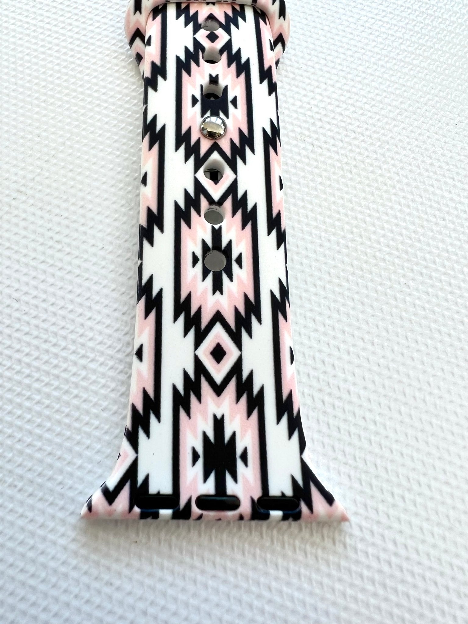 Printed Silicone Watch Band - A Bushel & A Peck