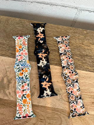 Printed Silicone Watch Band - A Bushel & A Peck