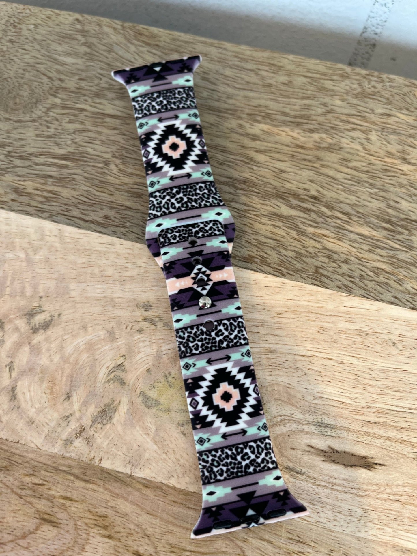 Printed Silicone Watch Band - A Bushel & A Peck