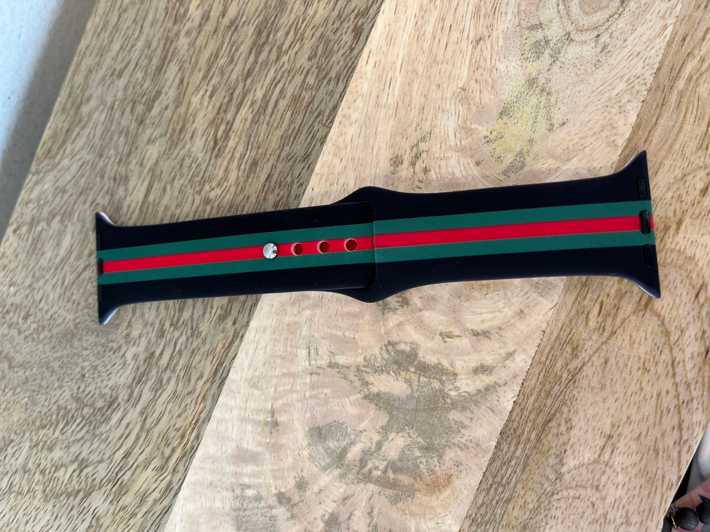 Printed Silicone Watch Band - A Bushel & A Peck