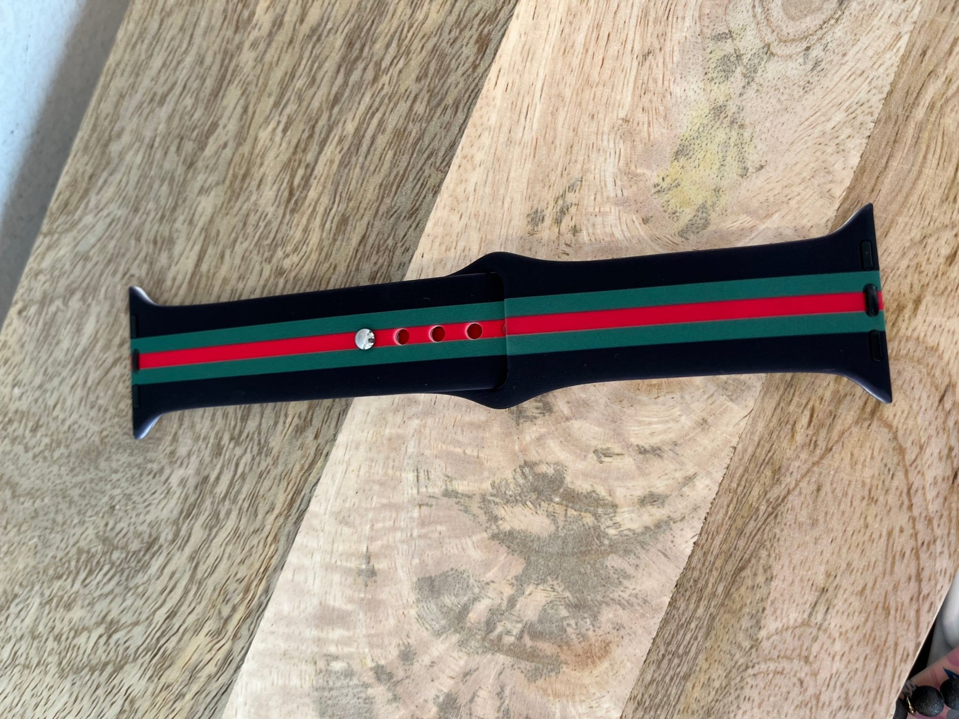 Printed Silicone Watch Band - A Bushel & A Peck