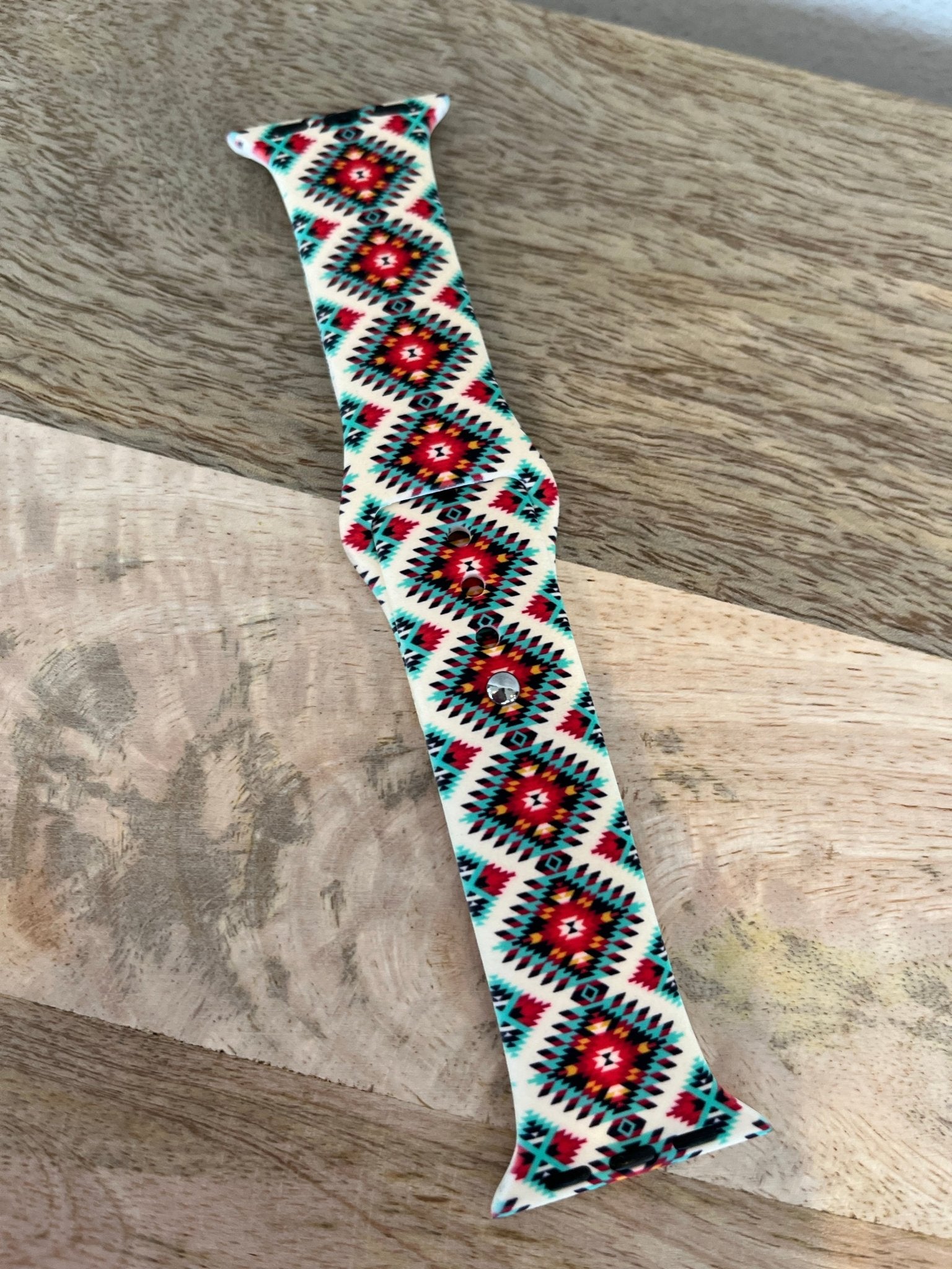 Printed Silicone Watch Band - A Bushel & A Peck