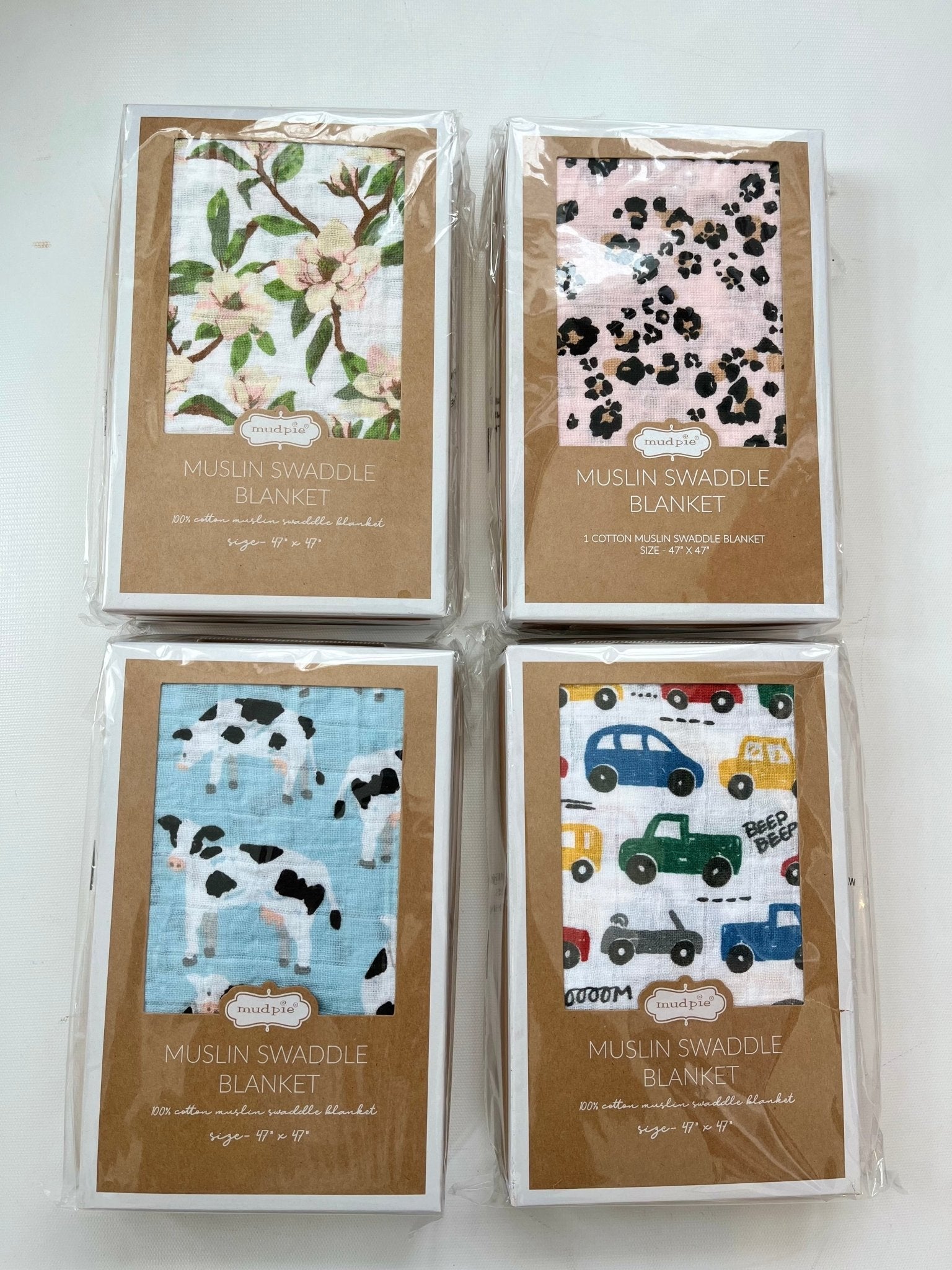 Printed Swaddle - A Bushel & A Peck