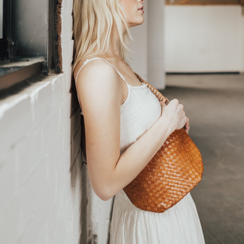 Woven Westlyn Bum Bag-Crossbody bag-Pretty Simple Wholesale