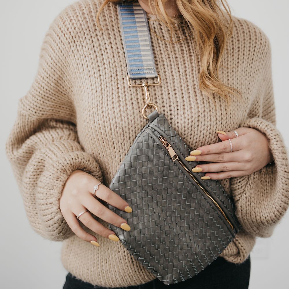 Woven Westlyn Bum Bag-Crossbody bag-Pretty Simple